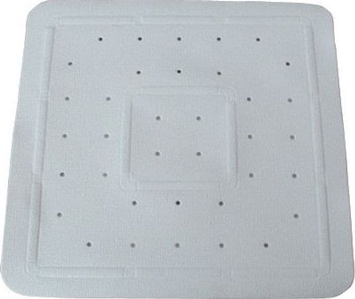 Tappeto Antiscivolo Antimuffa Dh Bianco 55 x 55 cm - 2