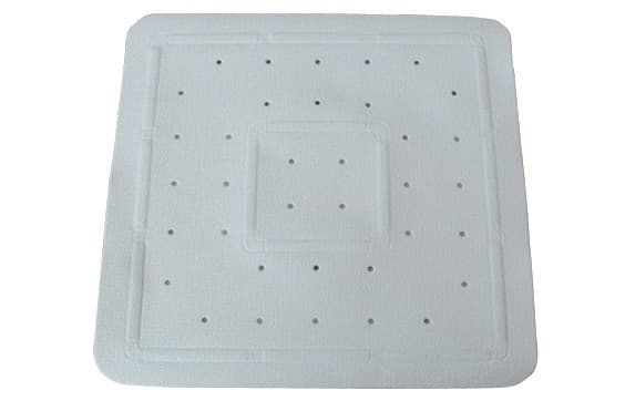 Tappeto Antiscivolo Antimuffa Dh Bianco 55 x 55 cm - 2