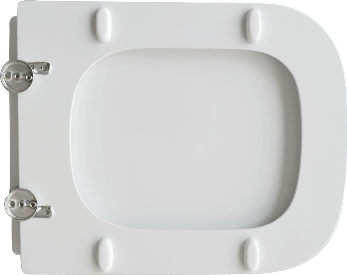 Sedile WC per Azzurra Vaso Iris Forma 8 Cw Bianco - 2