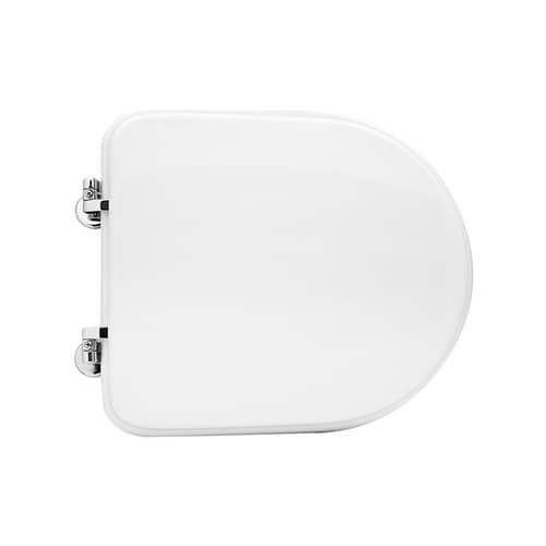 Sedile WC per Azzurra Vaso Paola Forma 6 Cw Bianco Cerniere a Passanti - 3