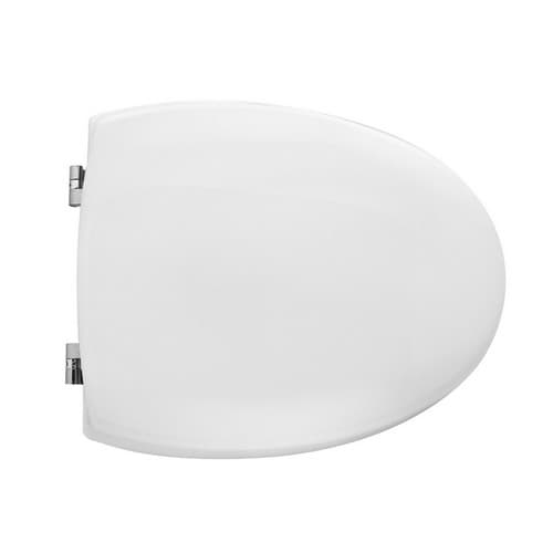 Sedile WC per Cesame Vaso Zortea Forma 4 Cw Bianco Cerniere a Passanti - 3