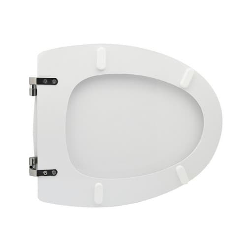 Sedile WC per Cesame Vaso Zortea Forma 4 Cw Bianco Cerniere a Passanti - 2