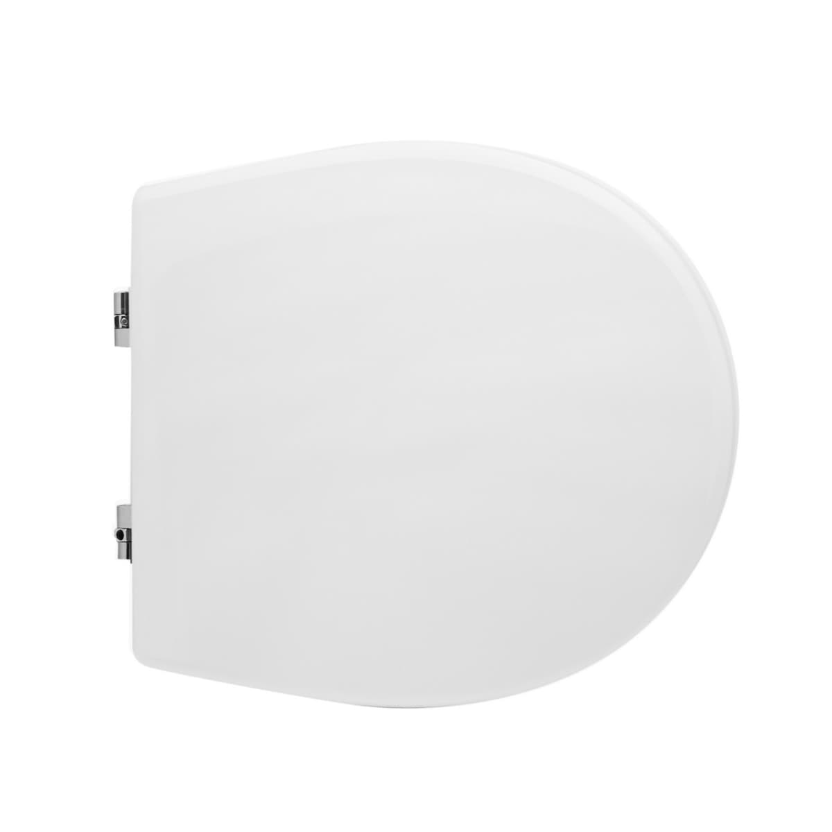 Sedile WC per Esedra Vaso Key Forma 2 Cw Bianco Cerniere C Espansione - 2