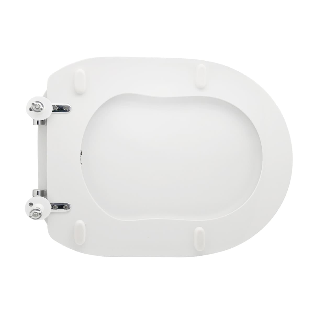 Sedile WC per Esedra Vaso My Fair Forma 6 Cw Bianco Cerniere a Passanti - 2