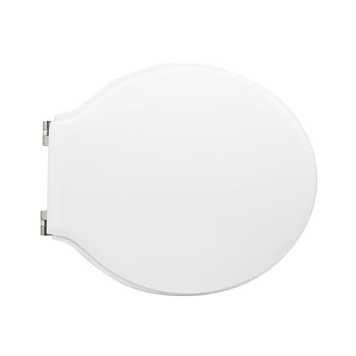 Sedile WC per Globo Vaso Bowl 50 Forma 2 Cw Bianco Cerniere C Espansione - 3