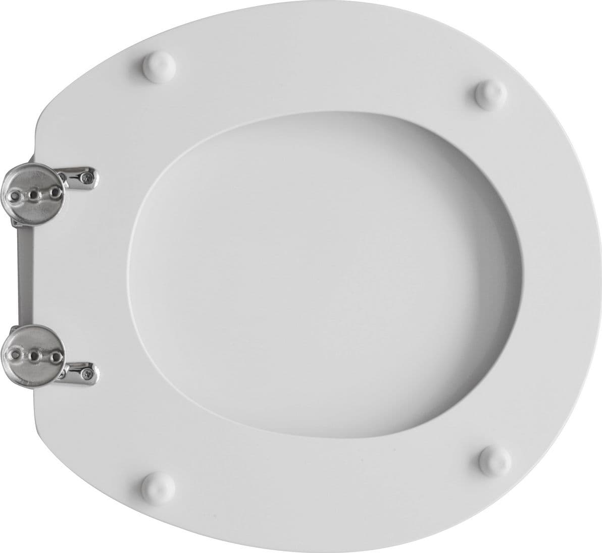 Copriwater Sedile WC Globo Bonsai Vaso Forma 2 Bianco - 2