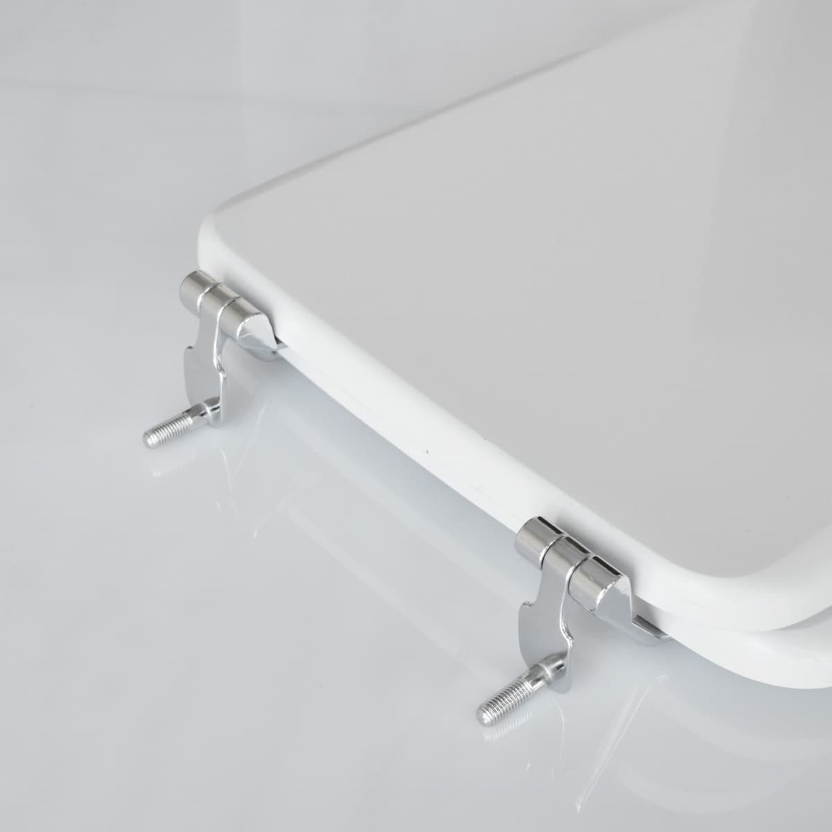 Sedile WC per Globo Vaso Clio Forma 8 Cw Bianco - 2