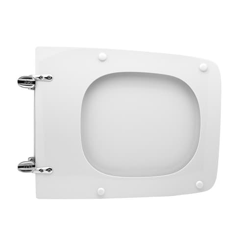 Sedile WC per Globo Vaso Gloria Forma 5 Cw Bianco Cerniere a Passanti - 2