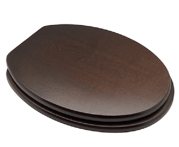 Sedile WC per Globo Vaso Lei Forma 1 Cw Noce Scuro - 4