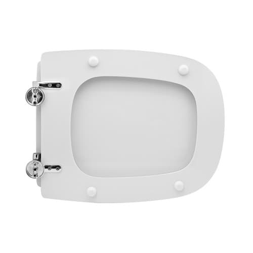 Sedile WC per Gsi Vaso Savoy Forma 3 Cw Bianco Cerniere a Passanti - 2