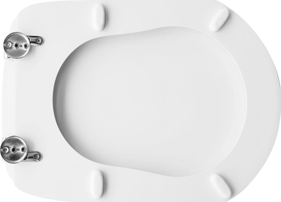 Sedile WC per Kerasan Vaso Retro' Bianco Forma 10 Cw - 2