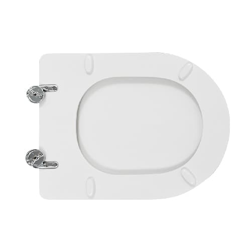 Sedile WC per Laufen Duravit Vaso Jika Cw Bianco Cerniere C Espansione - 2