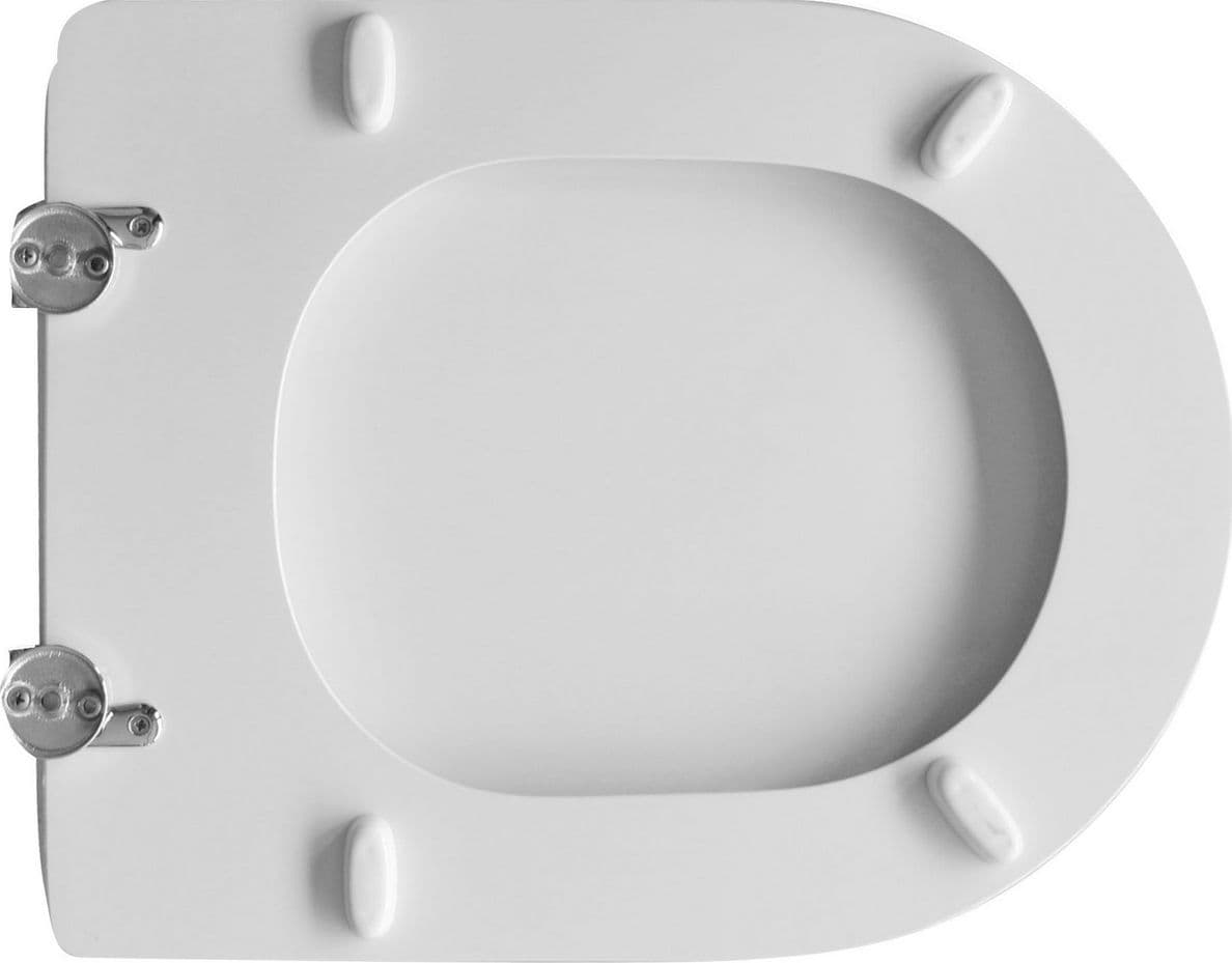 Sedile WC per Olympia Vaso Clare Forma 7 Cw Bianco - 2