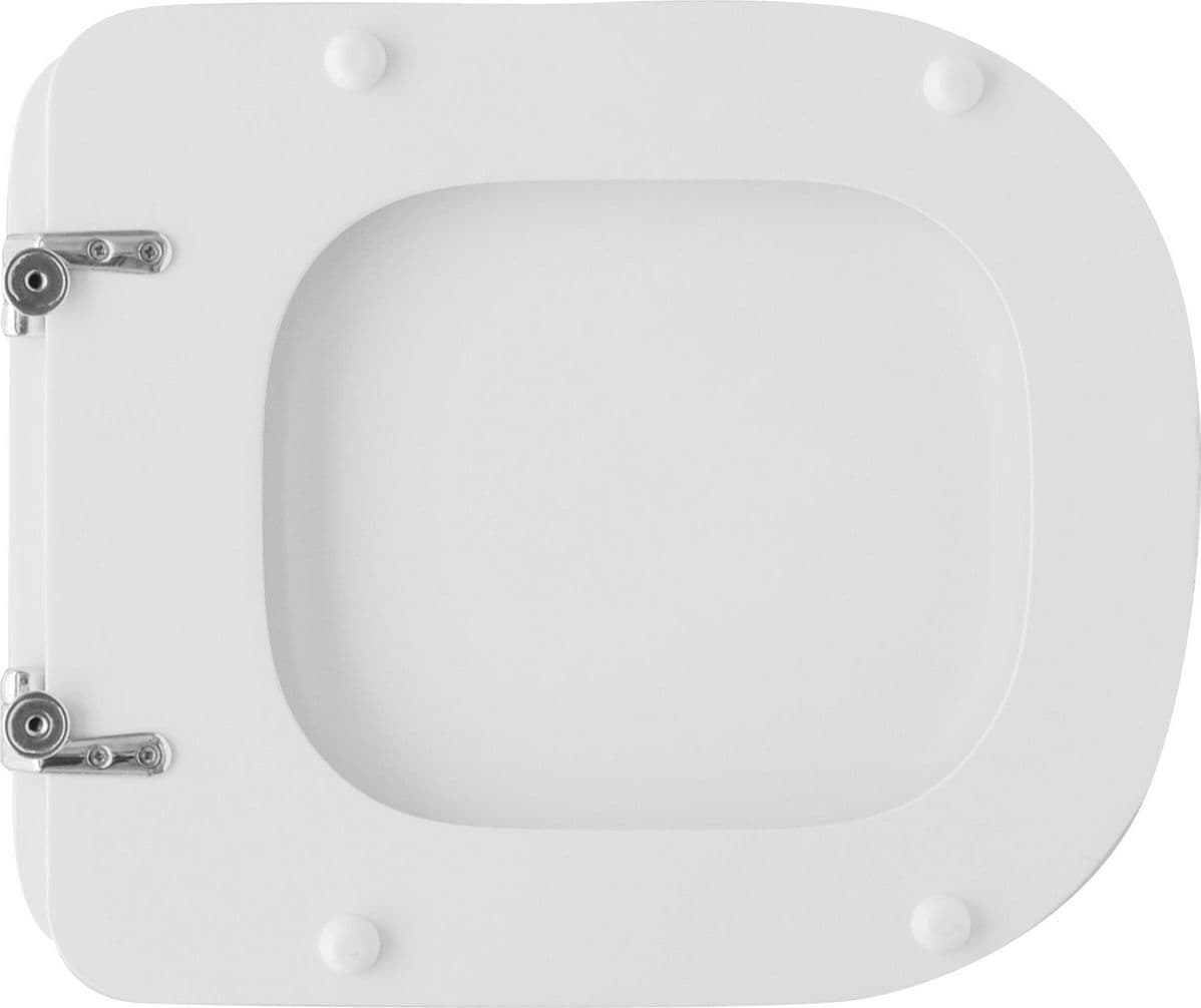 Sedile WC per Pozzi Ginori Vaso Oasi Forma 8 Cw Bianco - 2