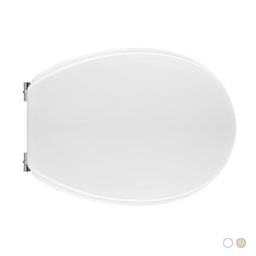 Sedile WC per Pozzi Ginori Vaso Piemonte Cw Bianco Cerniere a Passanti - 3