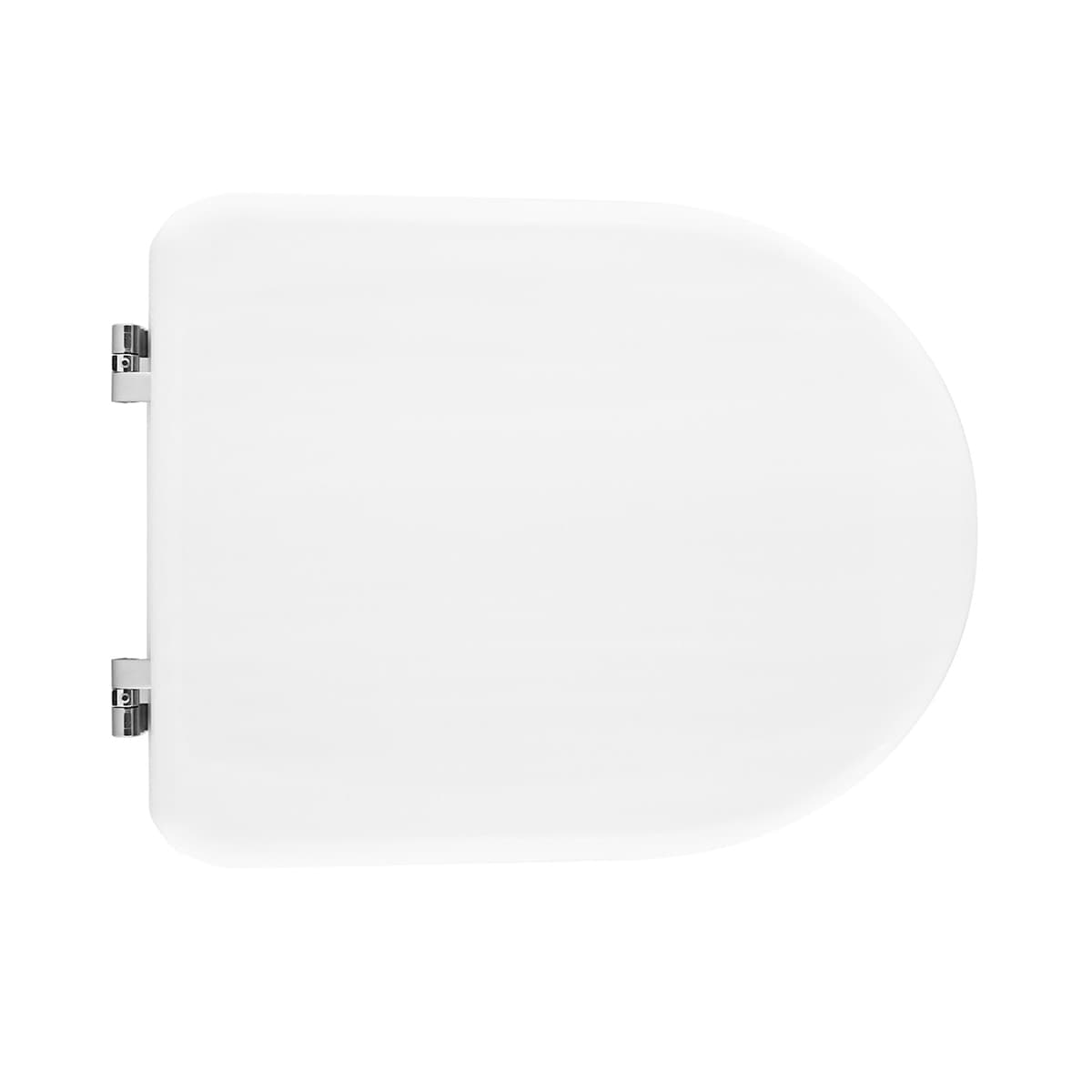 Sedile WC per Pozzi Ginori Vaso Ydra Forma 6 Cw Bianco Cerniere a Passanti - 2