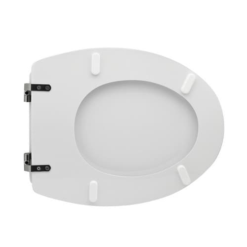 Sedile WC per Rak Vaso Venice Forma 1 Cw Bianco Cerniere a Passanti - 2