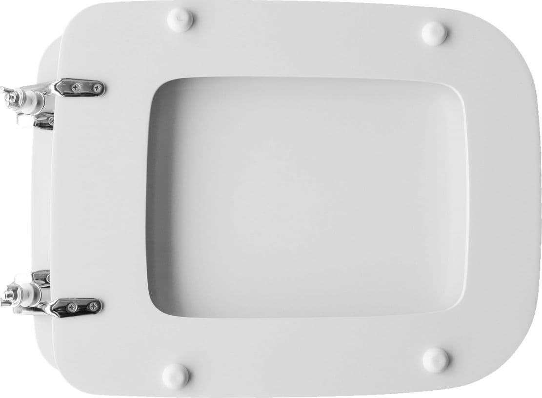 Sedile WC per Senesi Vaso Duccio Forma 8 Cw Bianco - 2