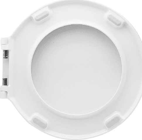 Sedile WC in Termoindurente Hatria You & Me Forma 2 Cw Bianco Soft Close - 2