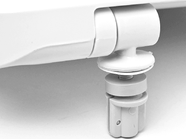 Sedile WC in Termoindurente Dolomite GEMMA2 Forma 7 Cw Bianco Soft Close - 3