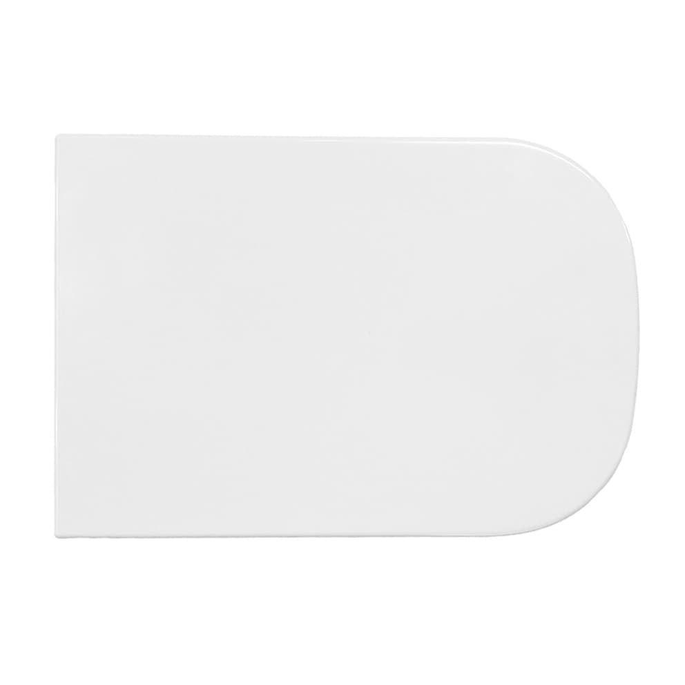 Sedile WC in Termoindurente per Galassia Meg Forma 7 Cw Bianco Soft Close - 2