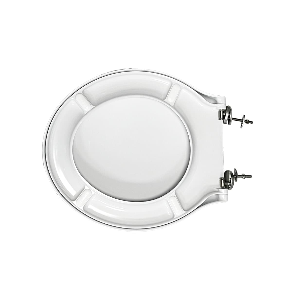 Sedile WC in Termoindurente Cielo Easy Bath Forma 2 Cw Bianco - 2