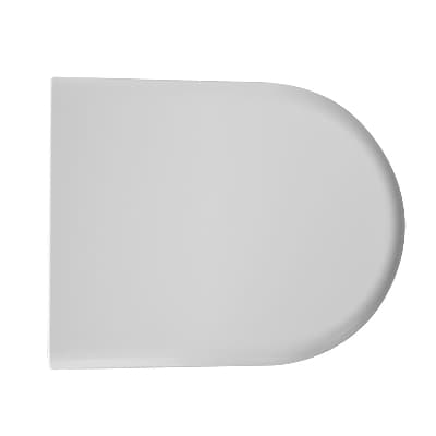 Sedile WC Termoindurente Mod D073 Forma 7 Dh Bianco Soft Close - 3