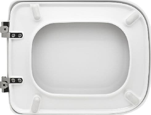 Sedile WC Termoindurente Mod D020 Forma 8 Dh Bianco - 3