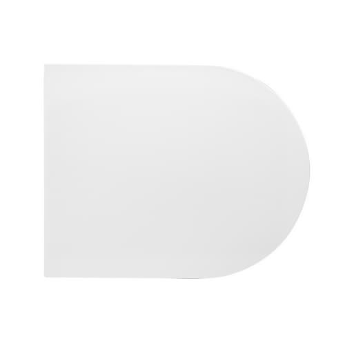 Sedile WC Termoindurente Mod D333 Forma 7 Dh Bianco Soft Close - 3