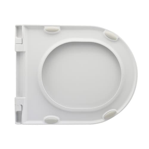 Sedile WC Termoindurente Mod D333 Forma 7 Dh Bianco Soft Close - 2