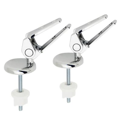 Coppia Cerniere Sovrapposte con Vite INOX Dh Cromo - 3