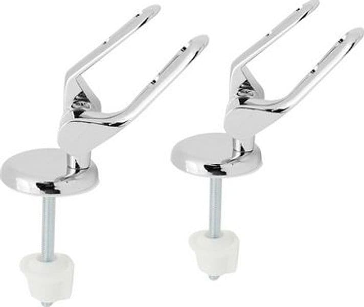 Coppia Supporti in Lega per Sedile in Legno Vite INOX Fissa Dh Cromo – Dianhydro