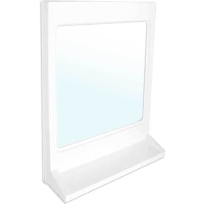 Specchio Rettangolare con Mensola Modello Athena Dh Bianco - 3