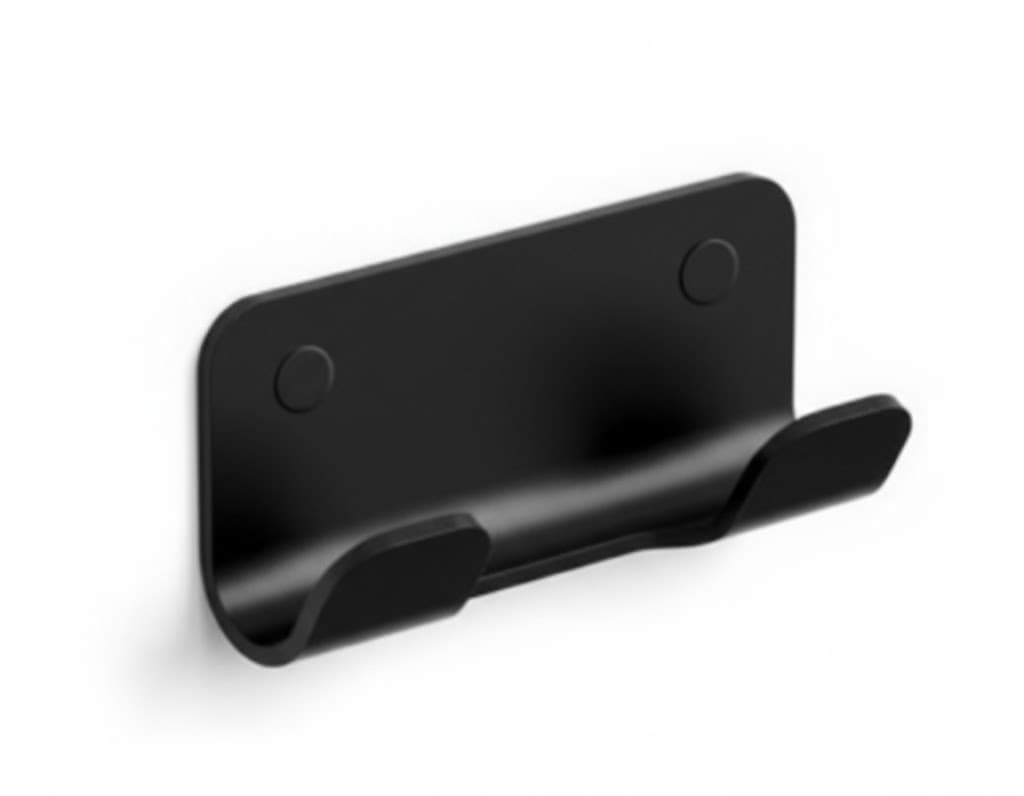 Appendino Doppio Saeta Samo Nero 110 mm x 33 x 50 - 2