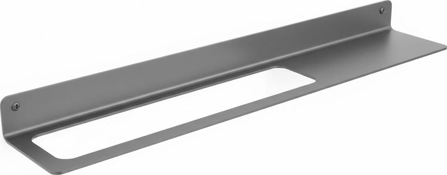 Supporto Mensola Saeta Samo Grigio 634 mm Foro Sx - 2