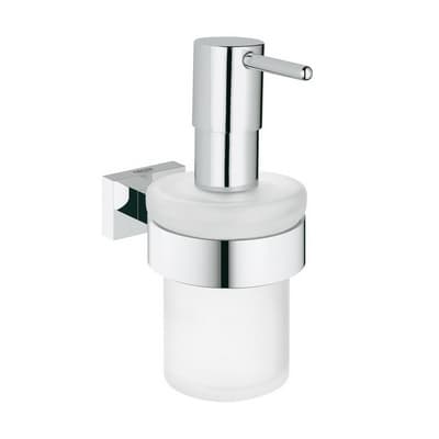 Dispenser con Supporto Essentials Cube Grohe Cromo - 2