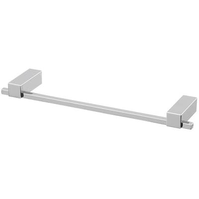 Porta Asciugamani da Parete 30 cm in Acciaio Cromato Antiruggine Linea - 3