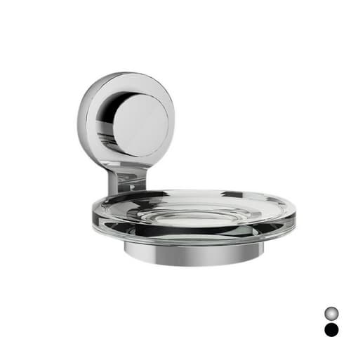 Porta Sapone Serie Kissy Koemo Cromo 11 cm x H 9,2 x 13,8 - 2