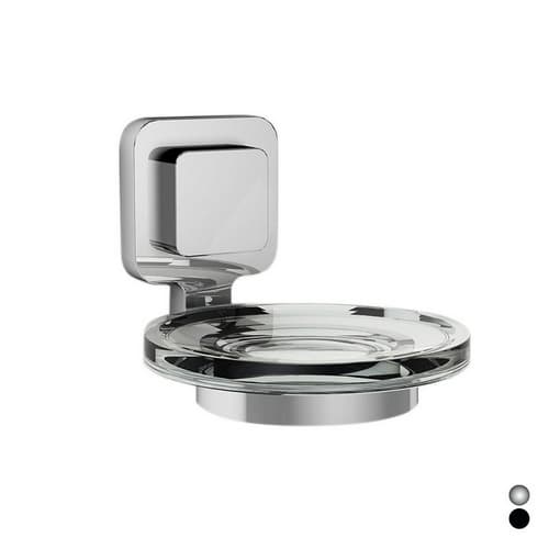 Porta Sapone Serie Kara Koemo Cromo 11 cm x H 9,2 x 13,8 - 2