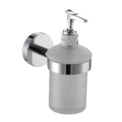 Porta Dispenser Linea Onia Dhimp Ottone Cromato - 2