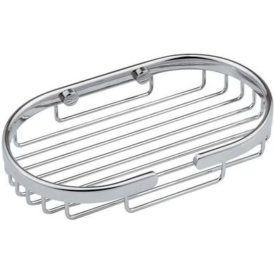 Portasapone Ovale in Ottone Lxhxp 160 x 34 x 100 mm Remer - 2