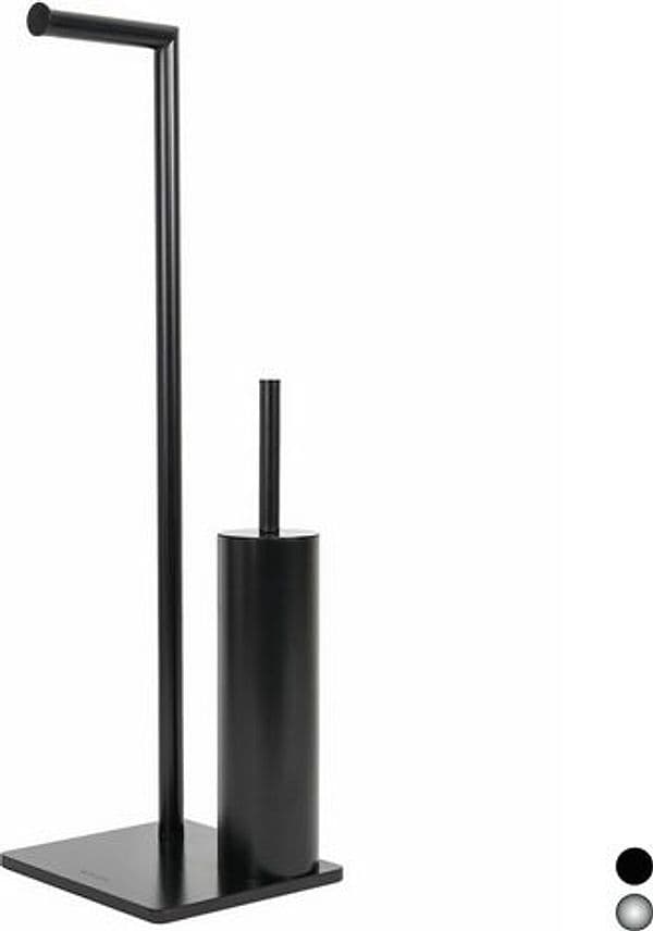 Piantana WC Mod Zero Metaform Cromo 20 cm x H 56 x 20 - 3