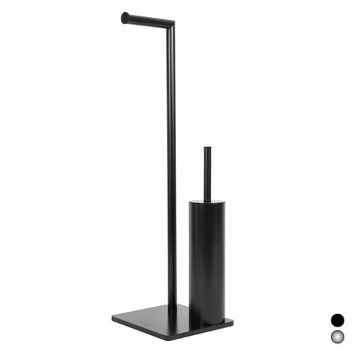 Piantana WC Mod Zero Metaform Cromo 20 cm x H 56 x 20 - 3