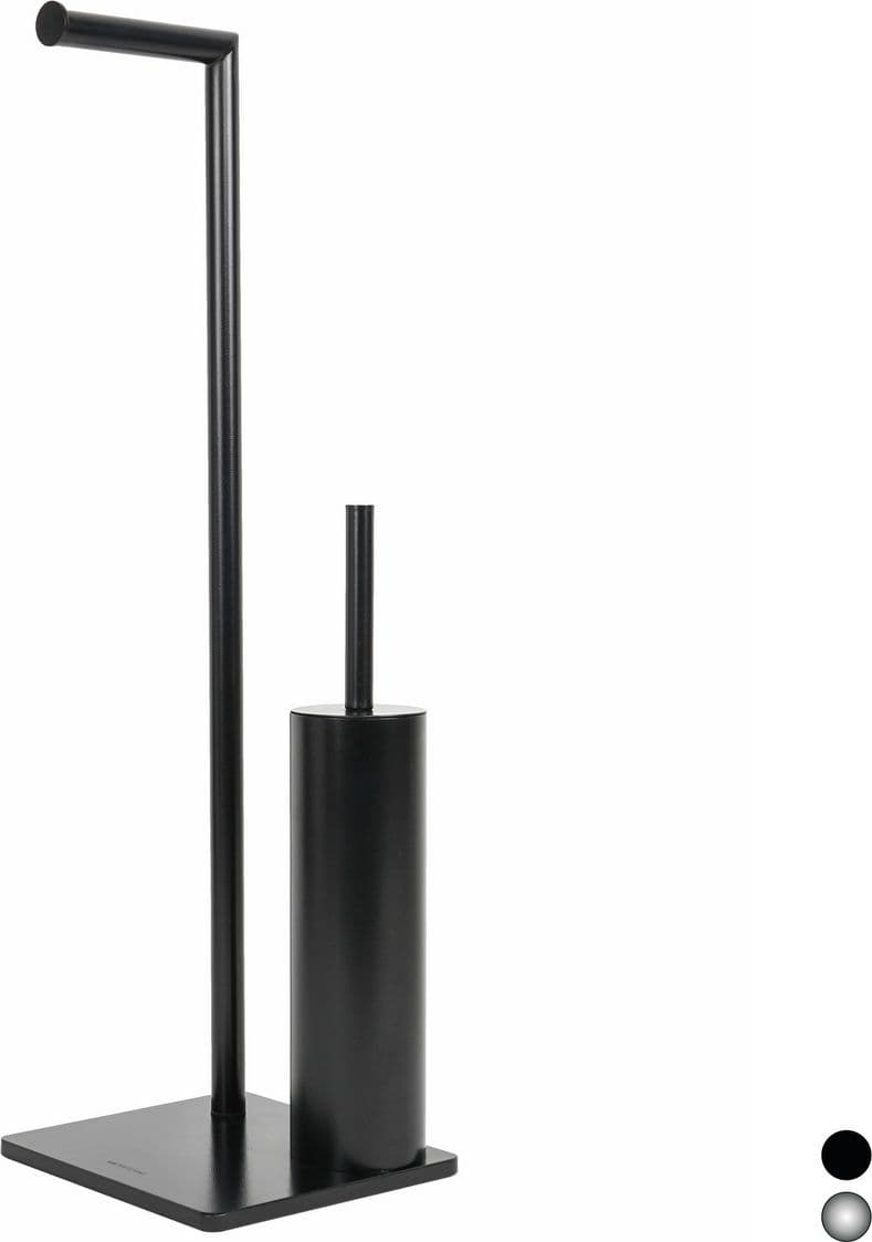 Piantana WC Mod Zero Metaform Cromo 20 cm x H 56 x 20 - 2