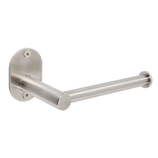 Porta Rotolo Carta Aperto Mod Blizz Metaf Spazzolato 15,6 CMXH.6,5 x 7,7 - 2