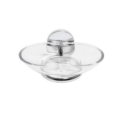 Porta Sapone Mod Bird Metaf Cromo 12,5 cm x H 6,2 x 11,0 - 3