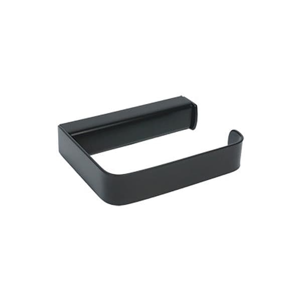 Porta Rotolo Carta Aperto Mod 25 Metaf Nero 12,5 cm x H 2,5 x 8,5 - 2