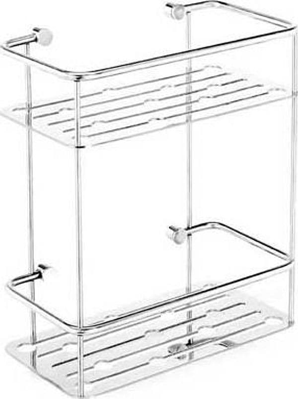 Cestello Doccia Doppio Metaform Cromo - 3