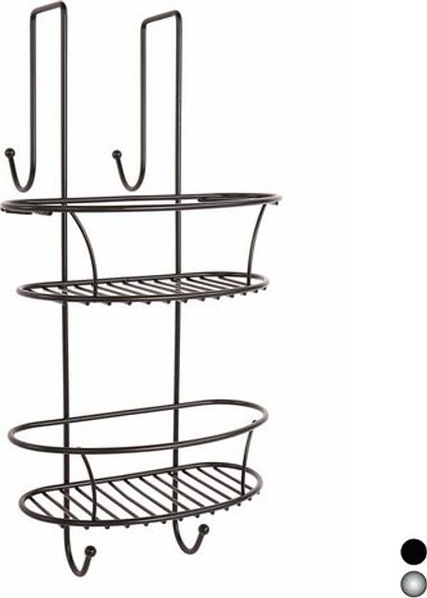 Cestello Contenitore Doccia Spider Metaf Cromo - 3