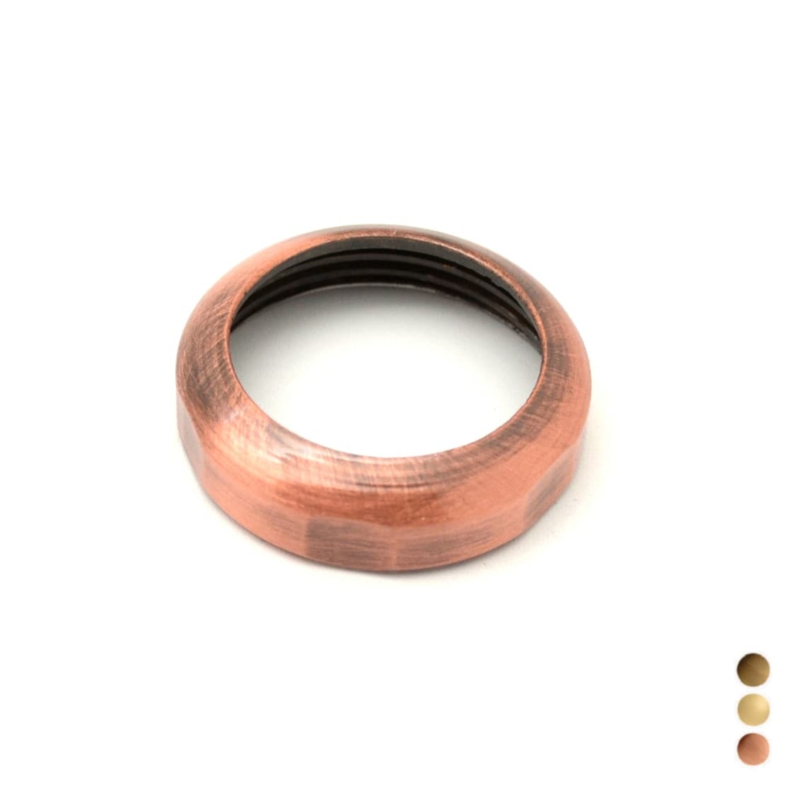 Calotta in Ottone Chiavarda Debor 11 x 4 Foro 32 Ramata - 2